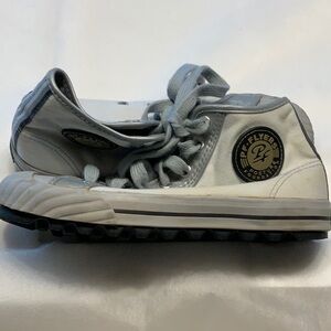 PF Flyers white unisex high tops